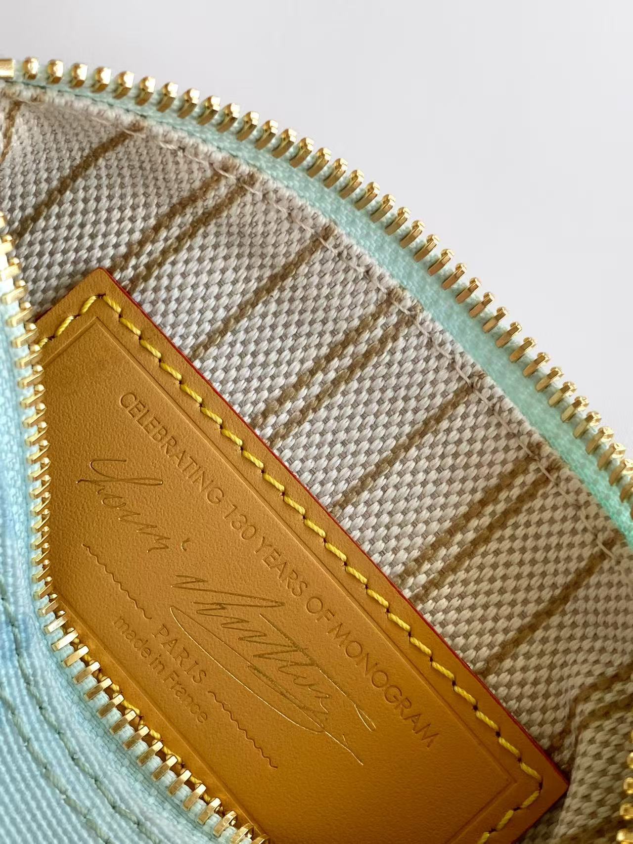 Louis Vuitton Basic Bag Cow Leather Blue M-s