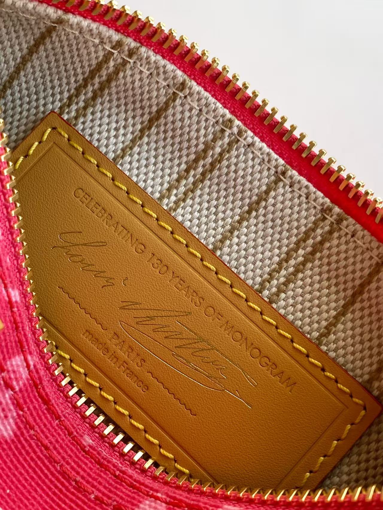 Louis Vuitton Basic Bag Cow Leather Blue M-s