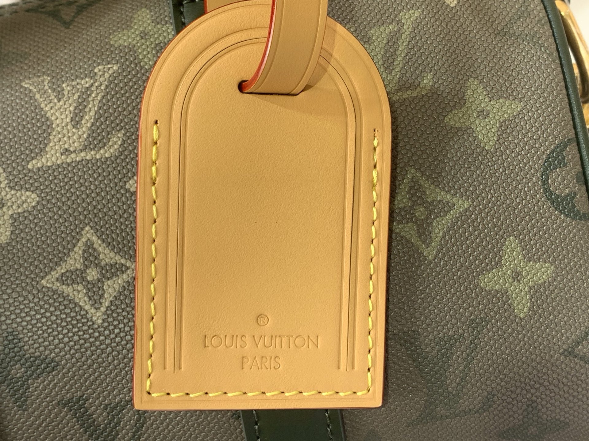 Louis Vuitton Basic Bag Canvas Green M-l-s