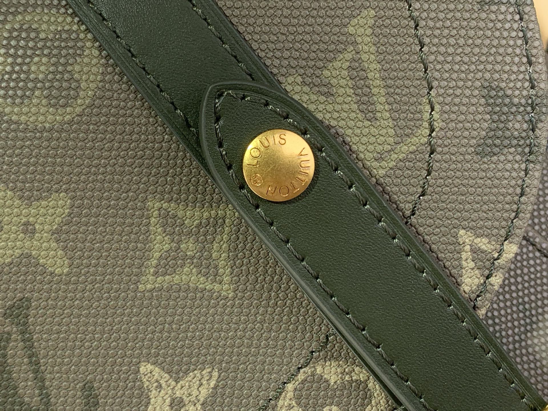 Louis Vuitton Backpack Cow Leather Brown M-l-s