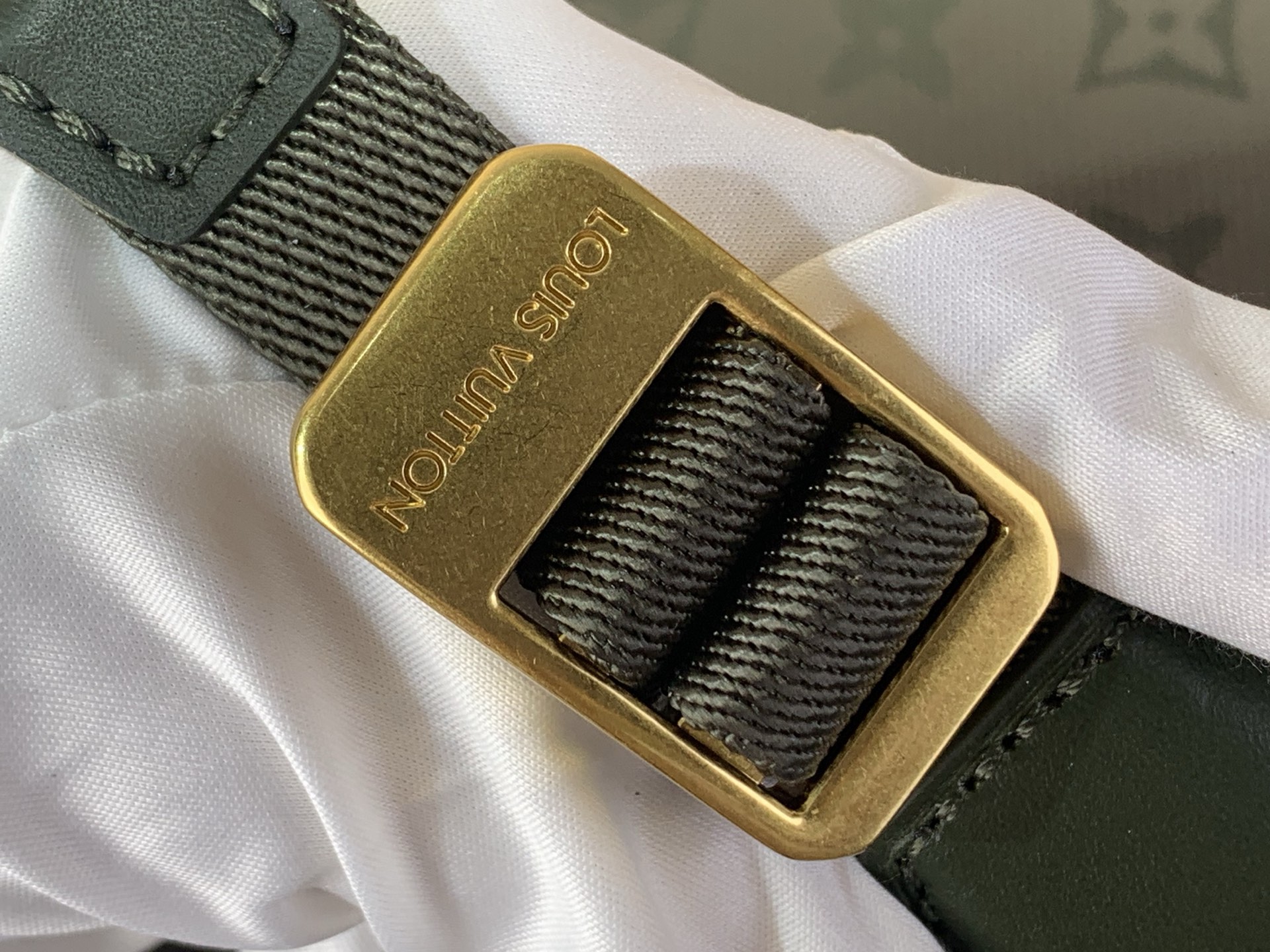 Louis Vuitton Backpack Cow Leather Brown M-l-s