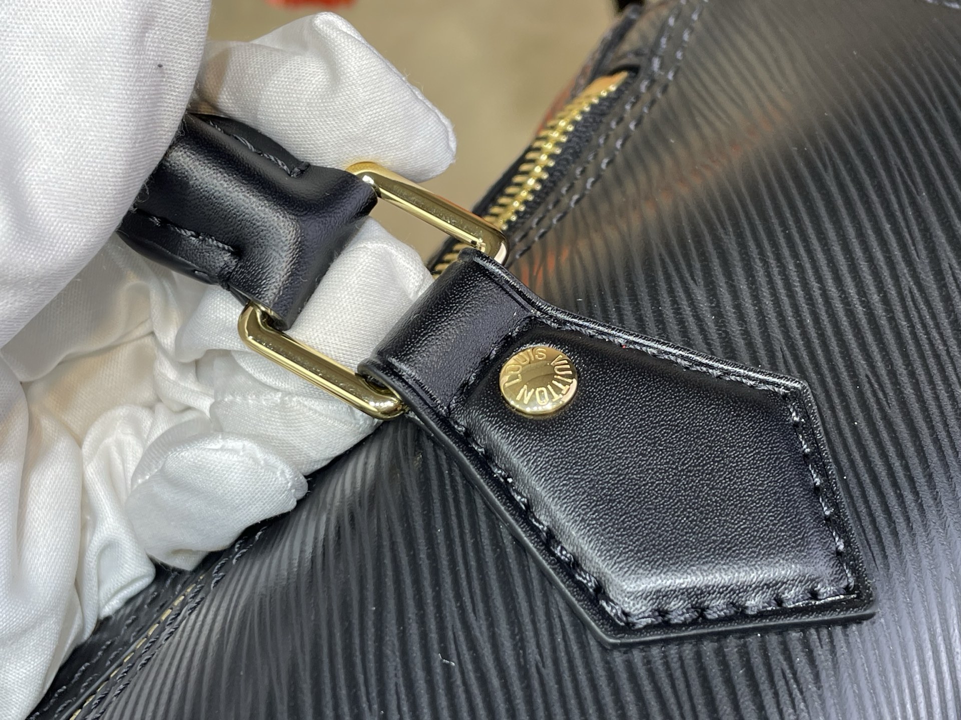 Louis Vuitton Basic Bag Canvas Black M-30cm-s