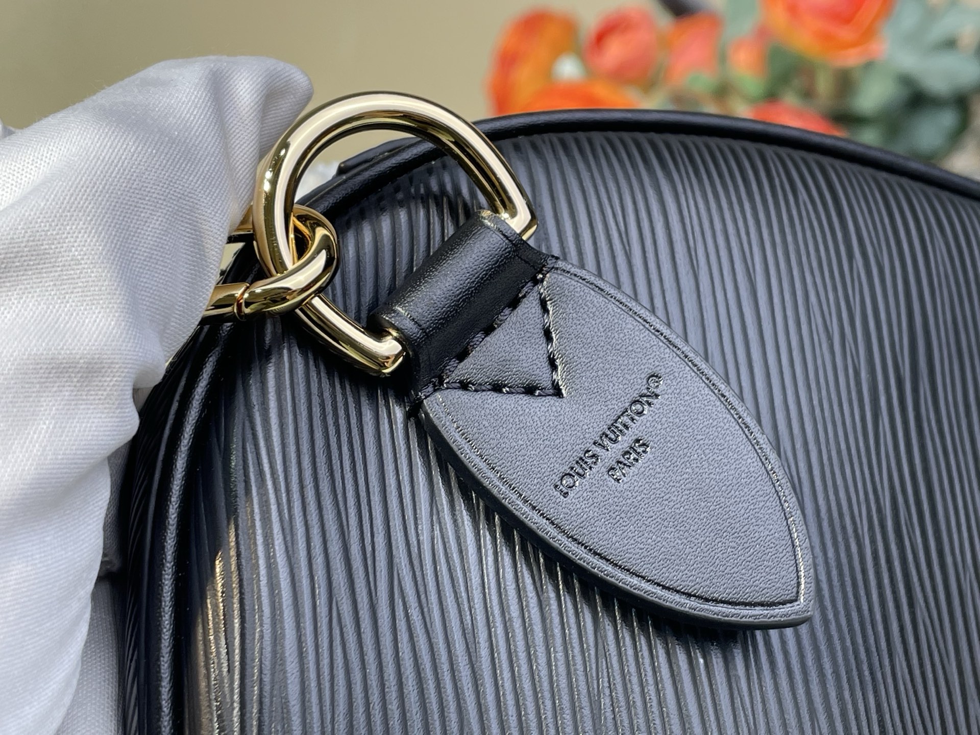 Louis Vuitton Basic Bag Canvas Black M-30cm-s