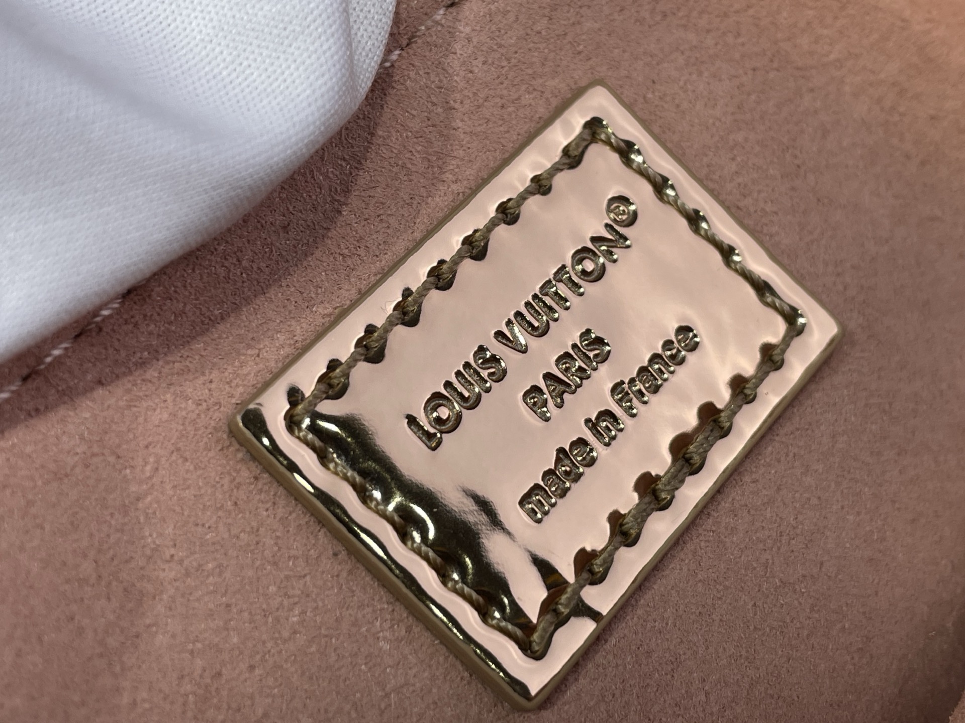 Louis Vuitton Basic Bag Canvas Silver M-l