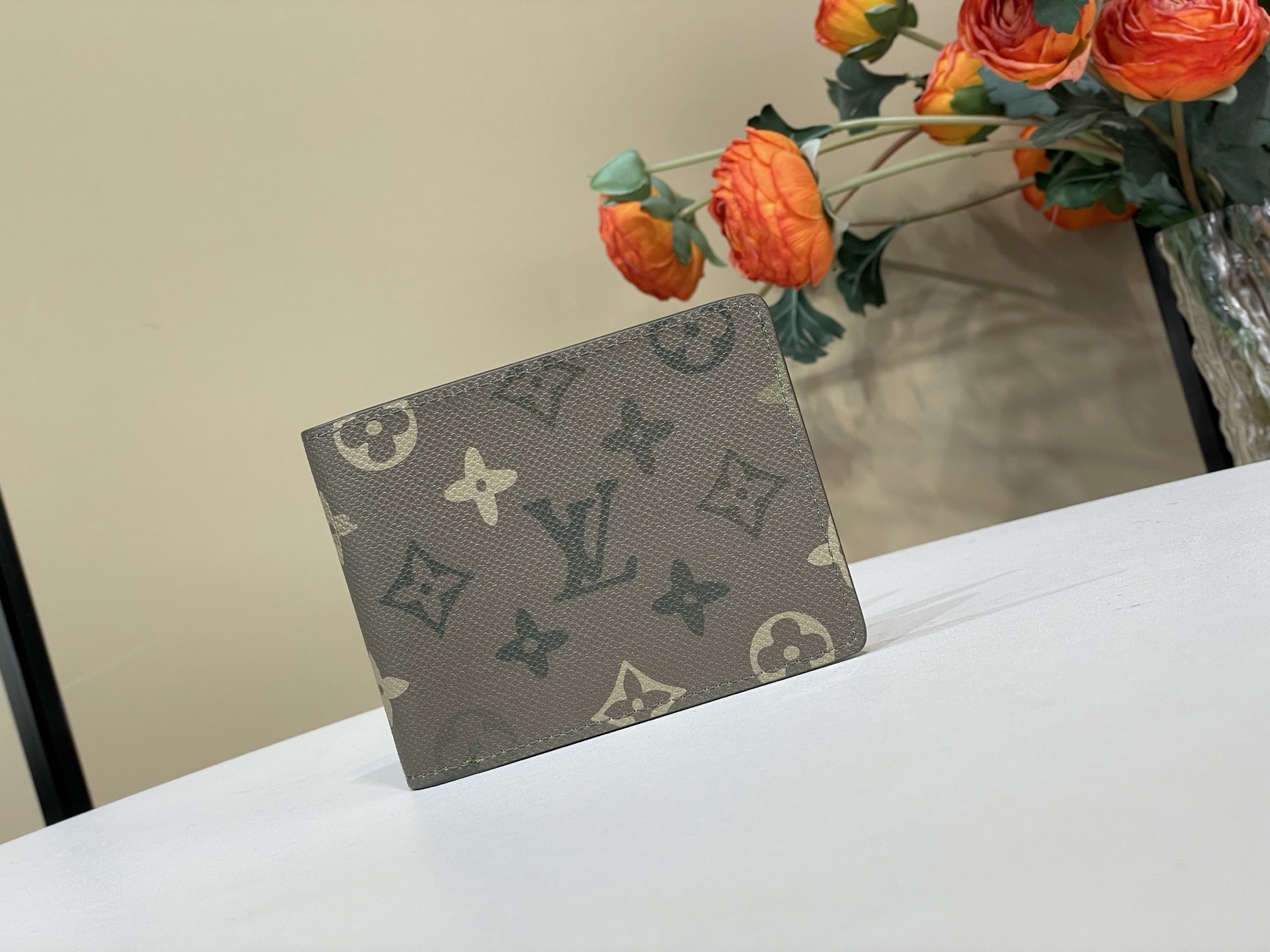 Louis Vuitton Basic Bag Canvas Green M-l-s