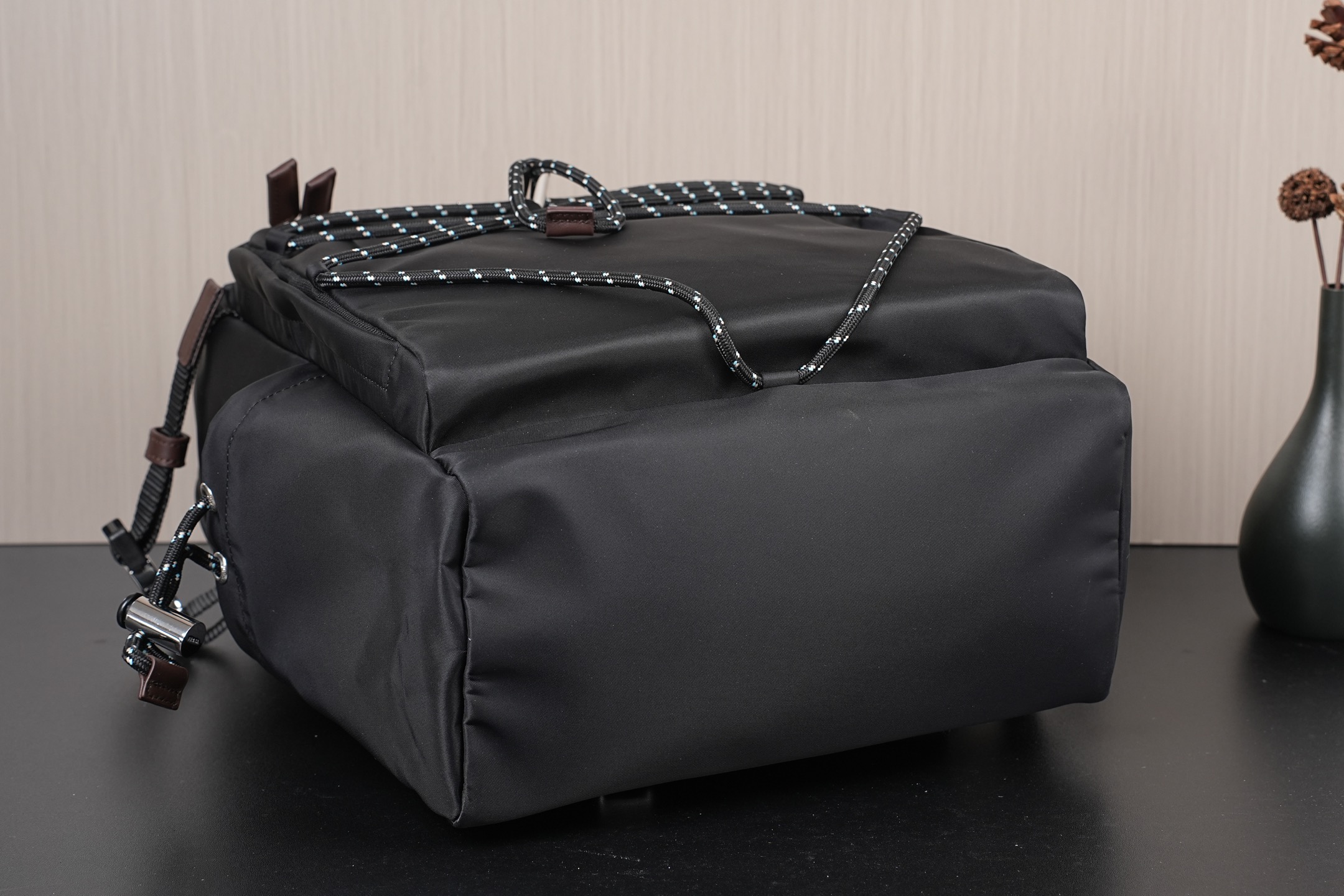 Prada Backpack Nylon Black L