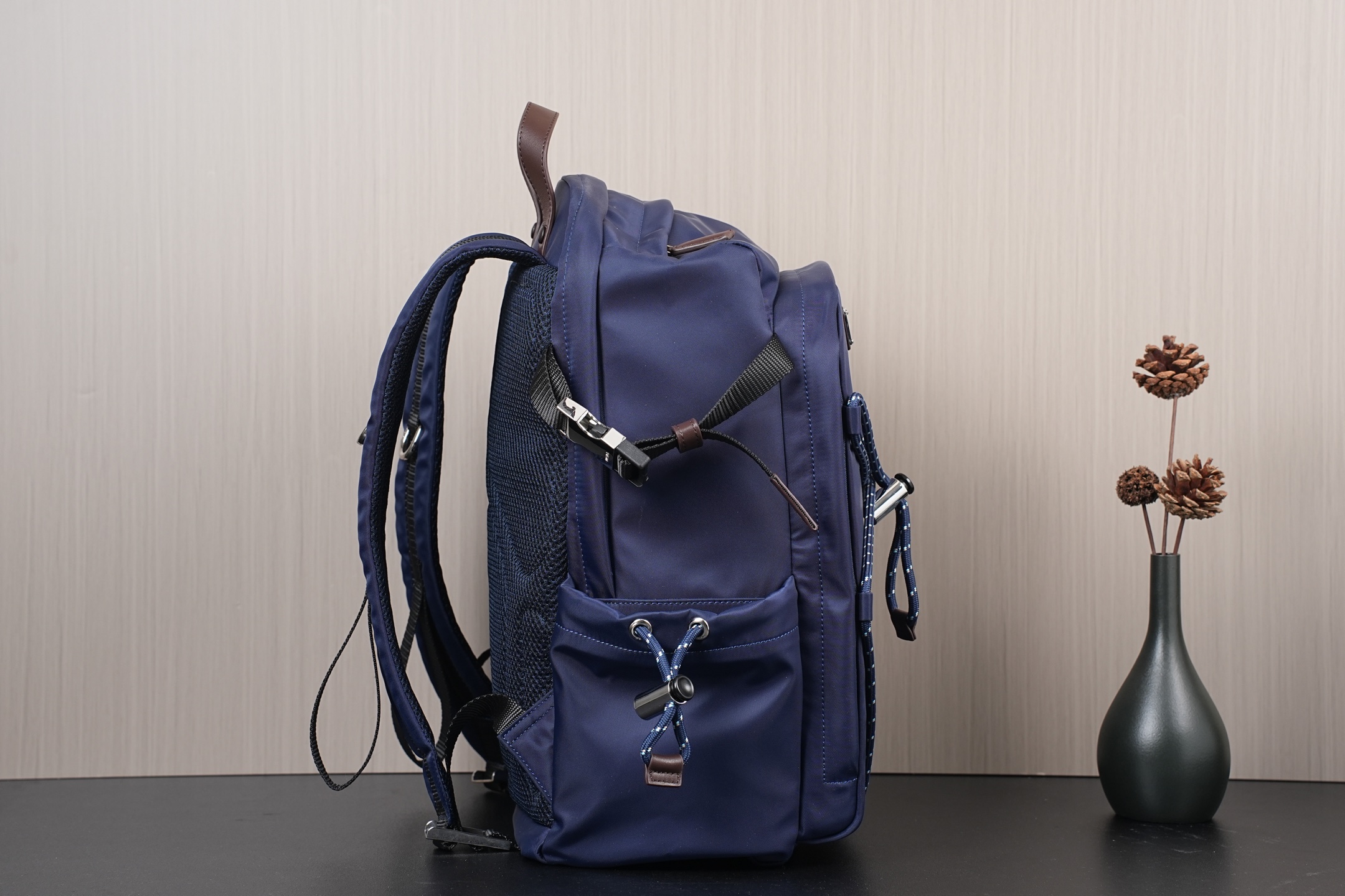 Prada Backpack Nylon Blue L