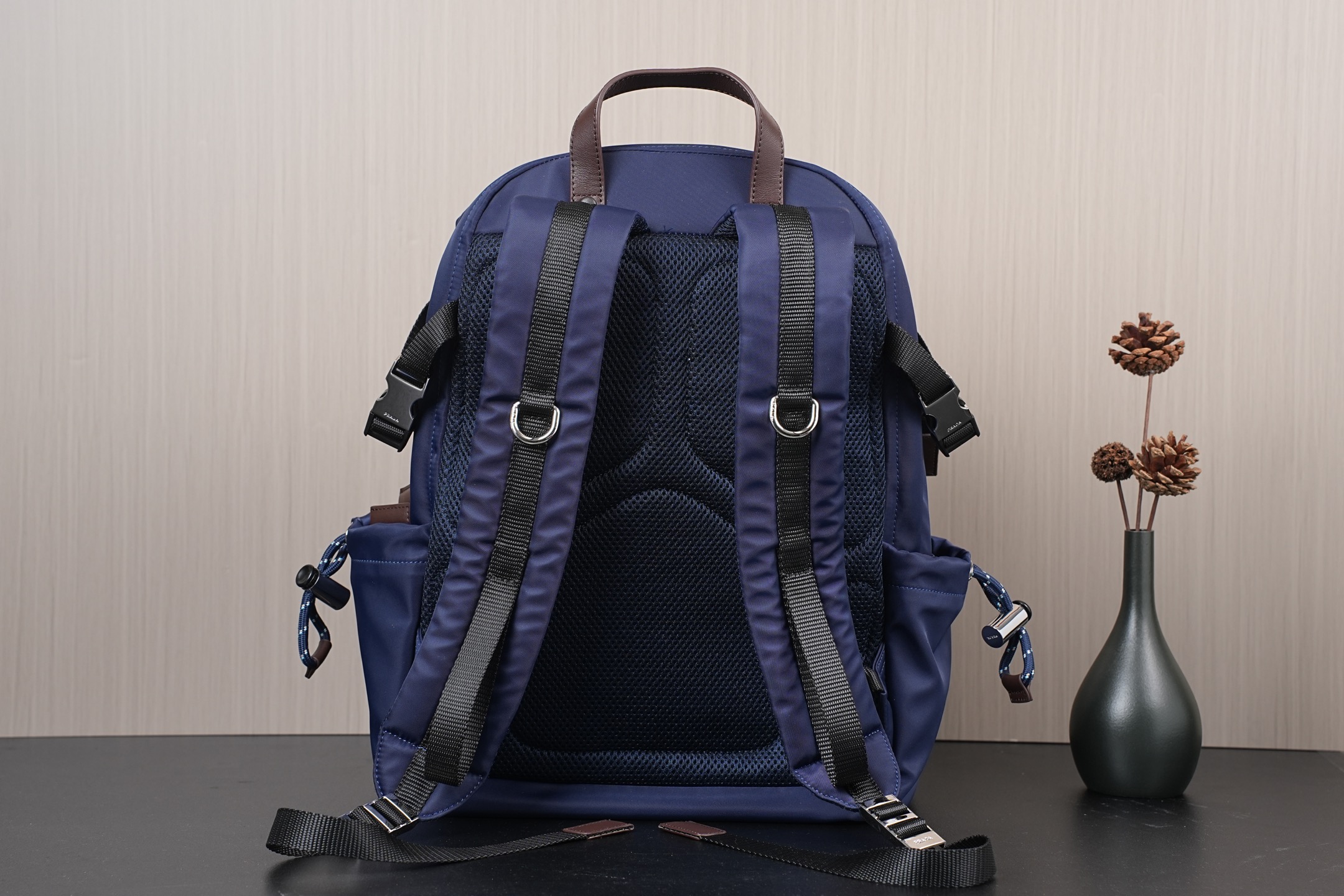 Prada Backpack Nylon Blue L