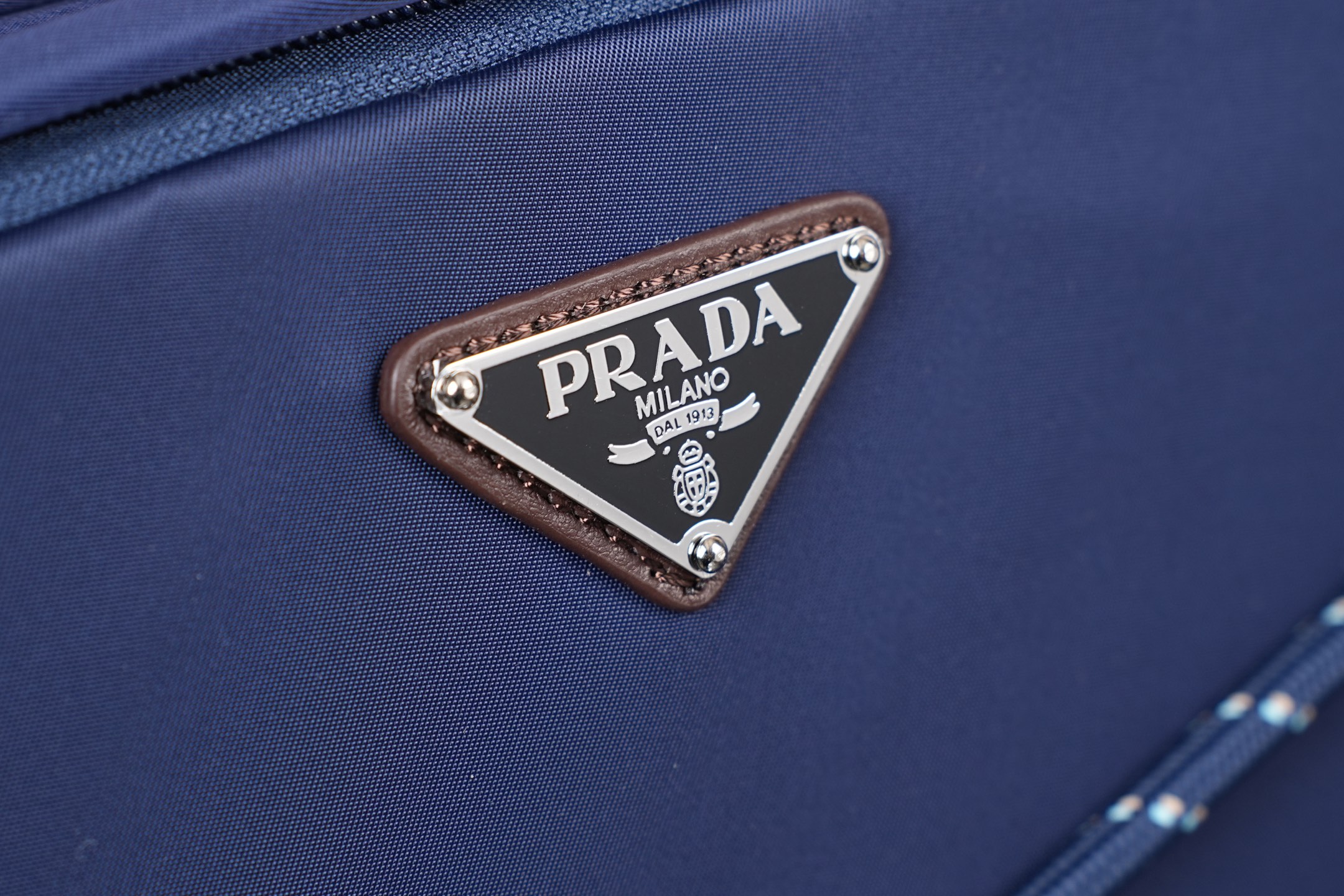 Prada Backpack Nylon Blue L