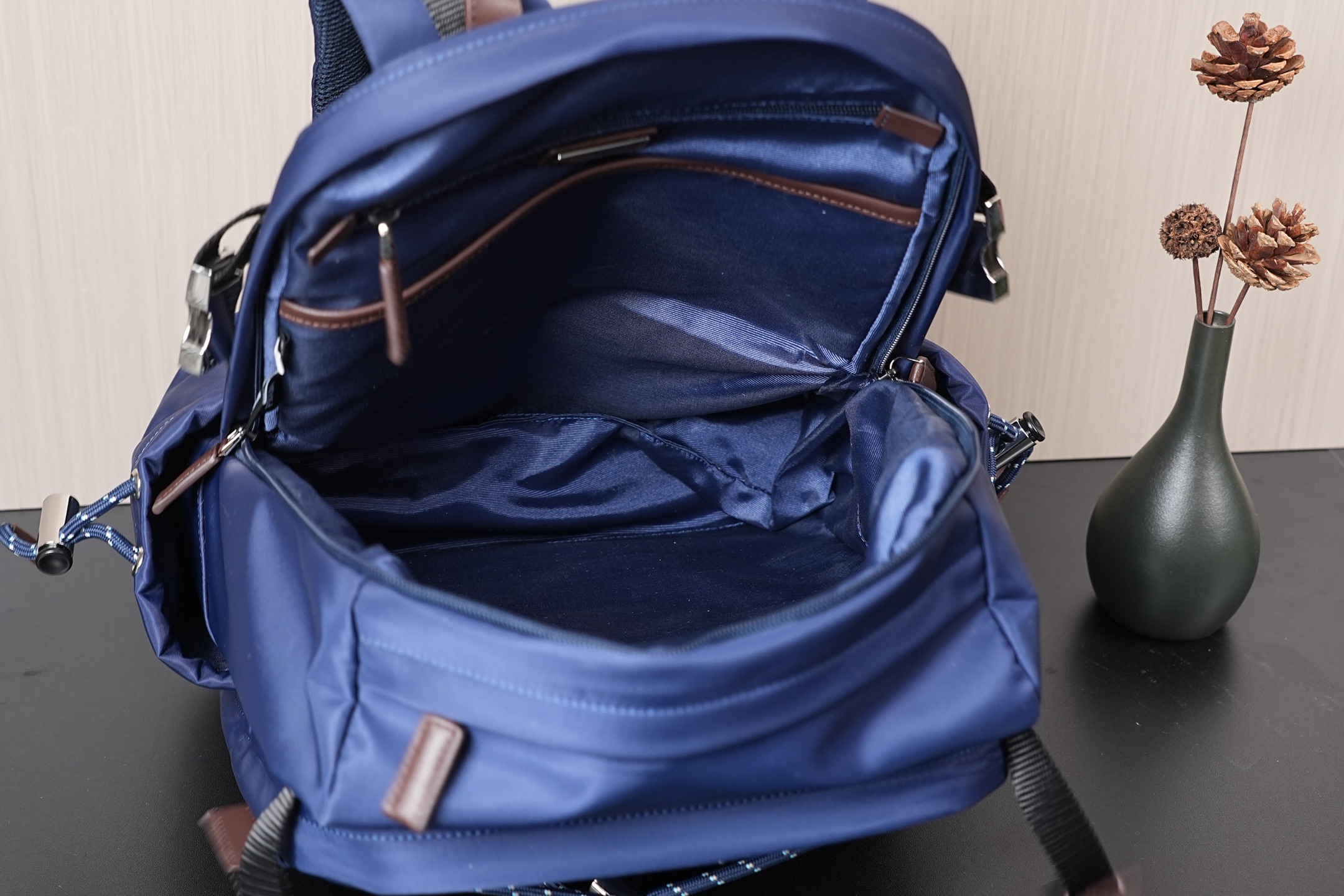 Prada Backpack Nylon Blue L