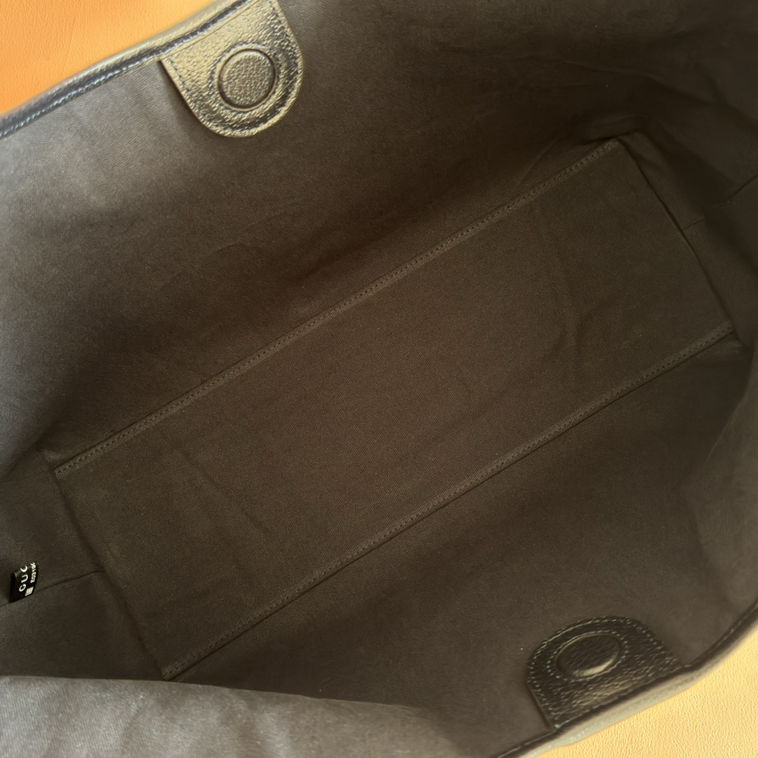 Gucci Tote Bag Canvas Brown Large Capacity L