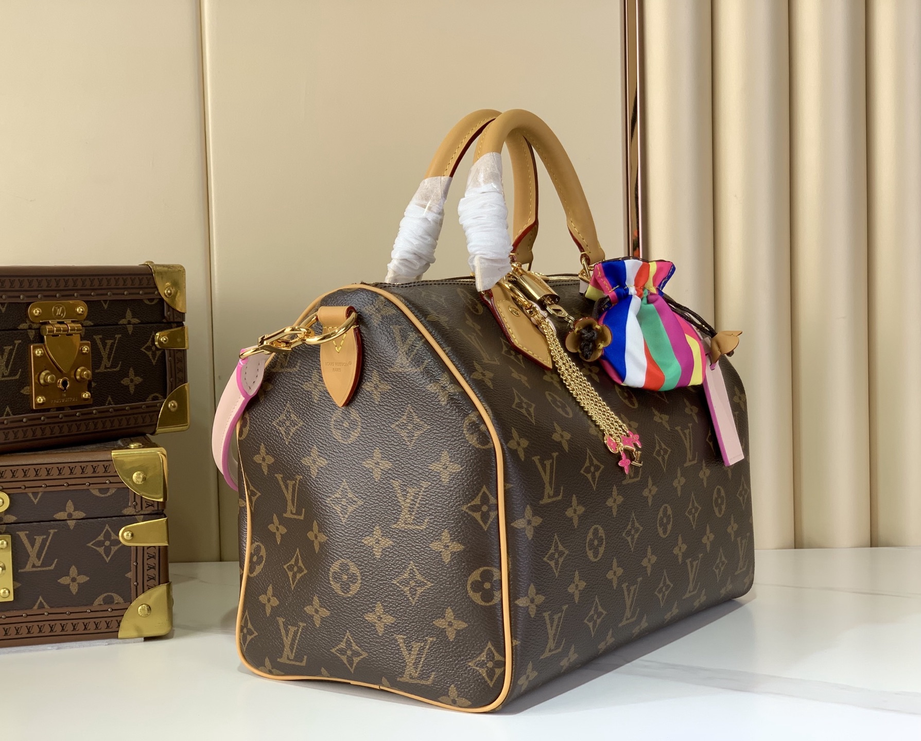 Louis Vuitton Basic Bag Canvas Black M-s