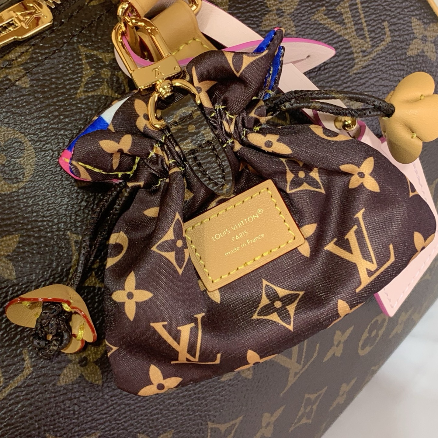 Louis Vuitton Basic Bag Canvas Black M-s