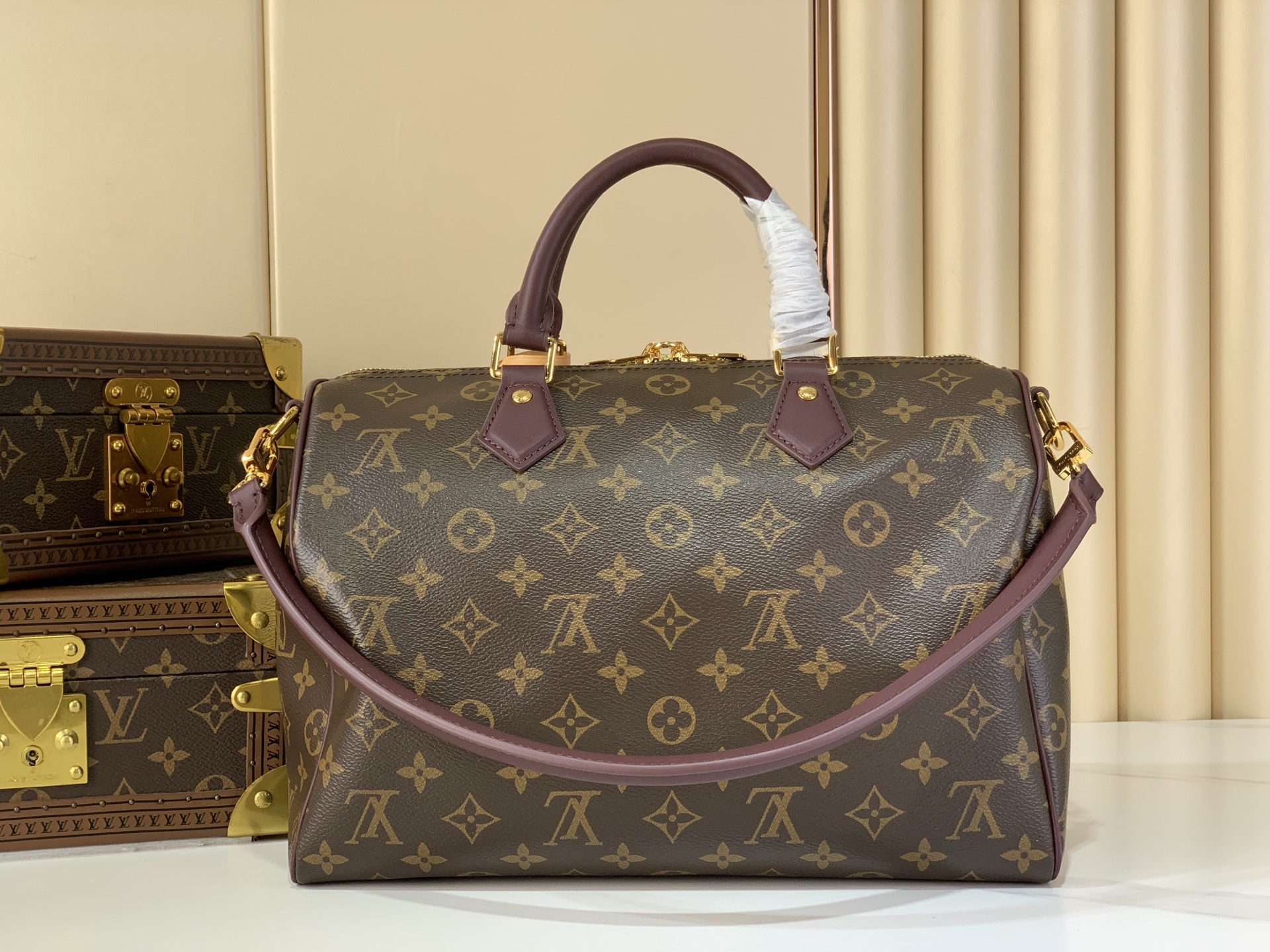 Louis Vuitton Basic Bag Canvas Black M-s