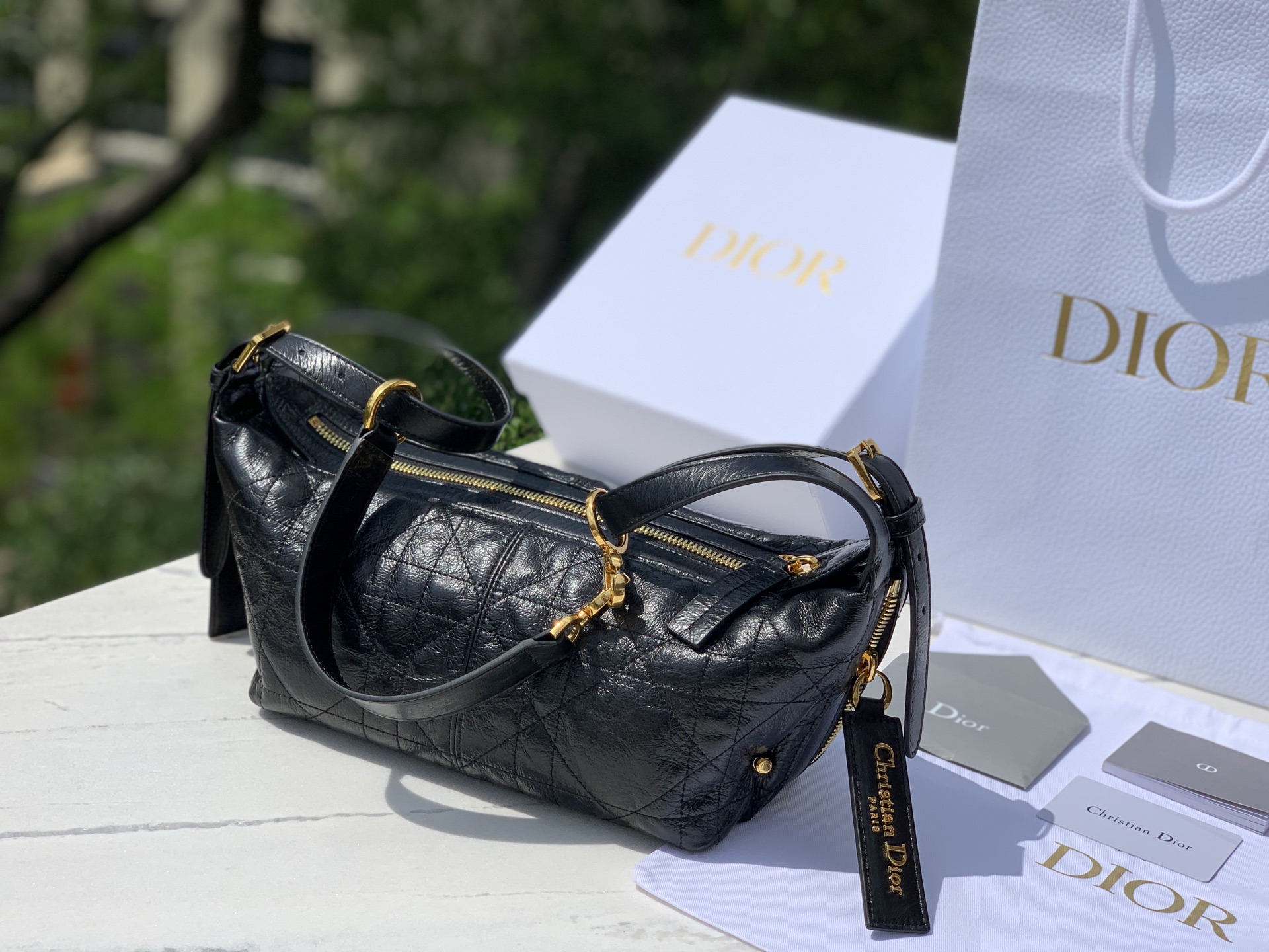 Dior Basic Bag Black S-14cm