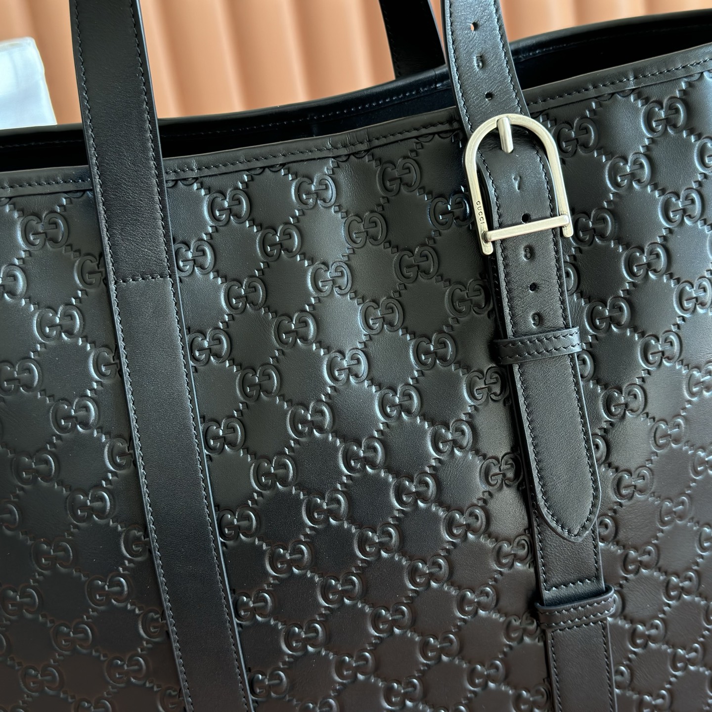 Gucci Tote Bag Black M-l