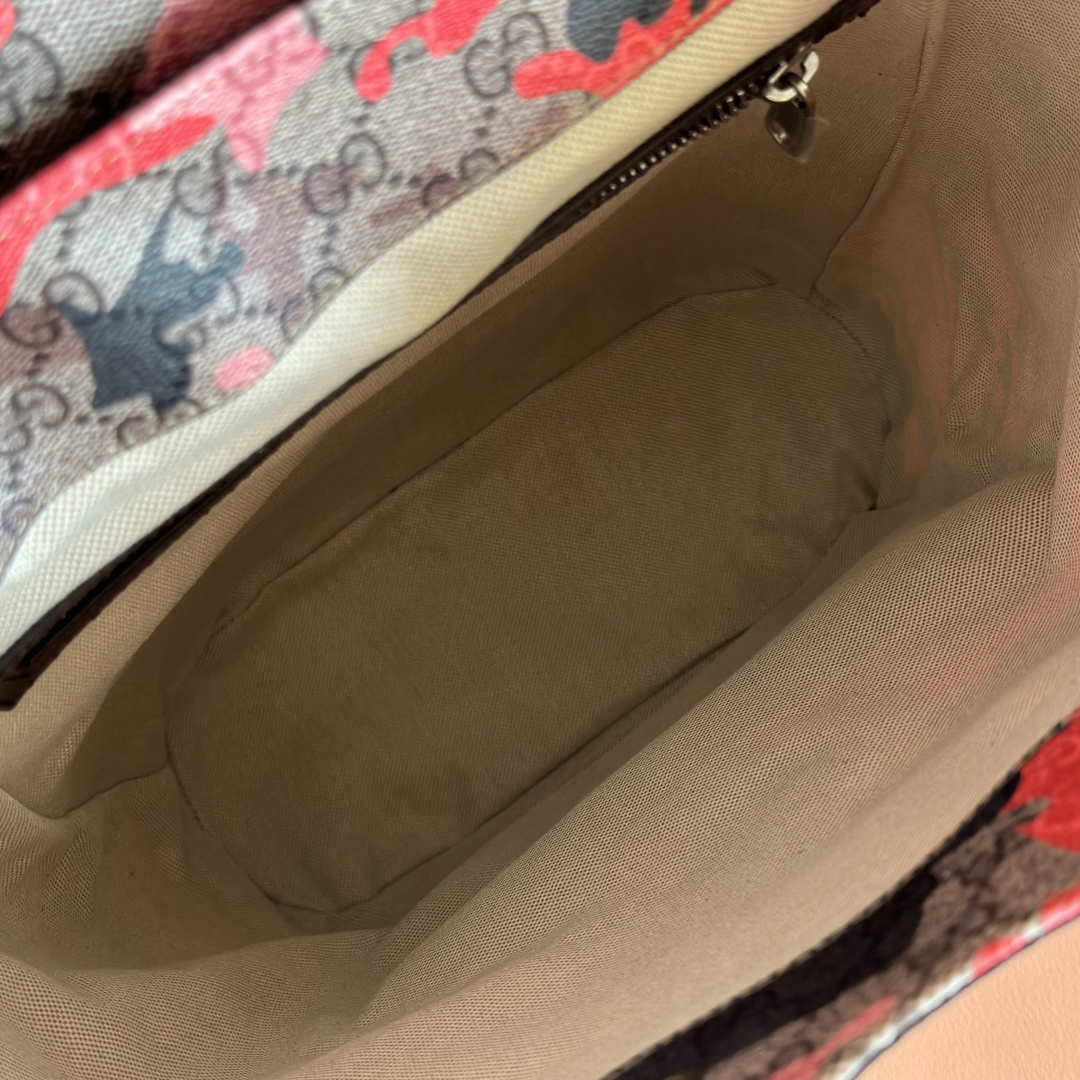 Gucci Backpack Canvas Brown