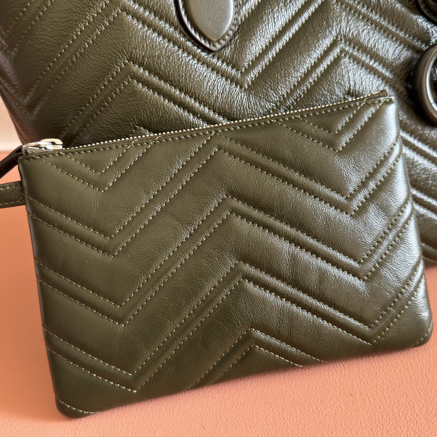 Gucci Tote Bag Cow Leather Black M