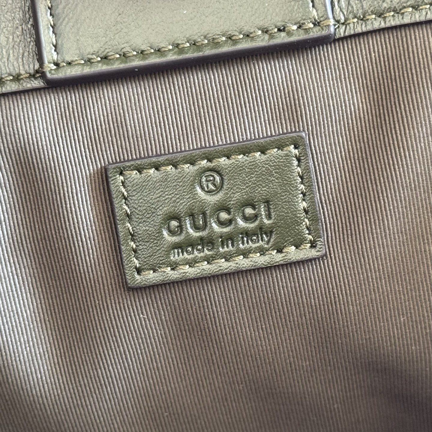 Gucci Tote Bag Cow Leather Black M