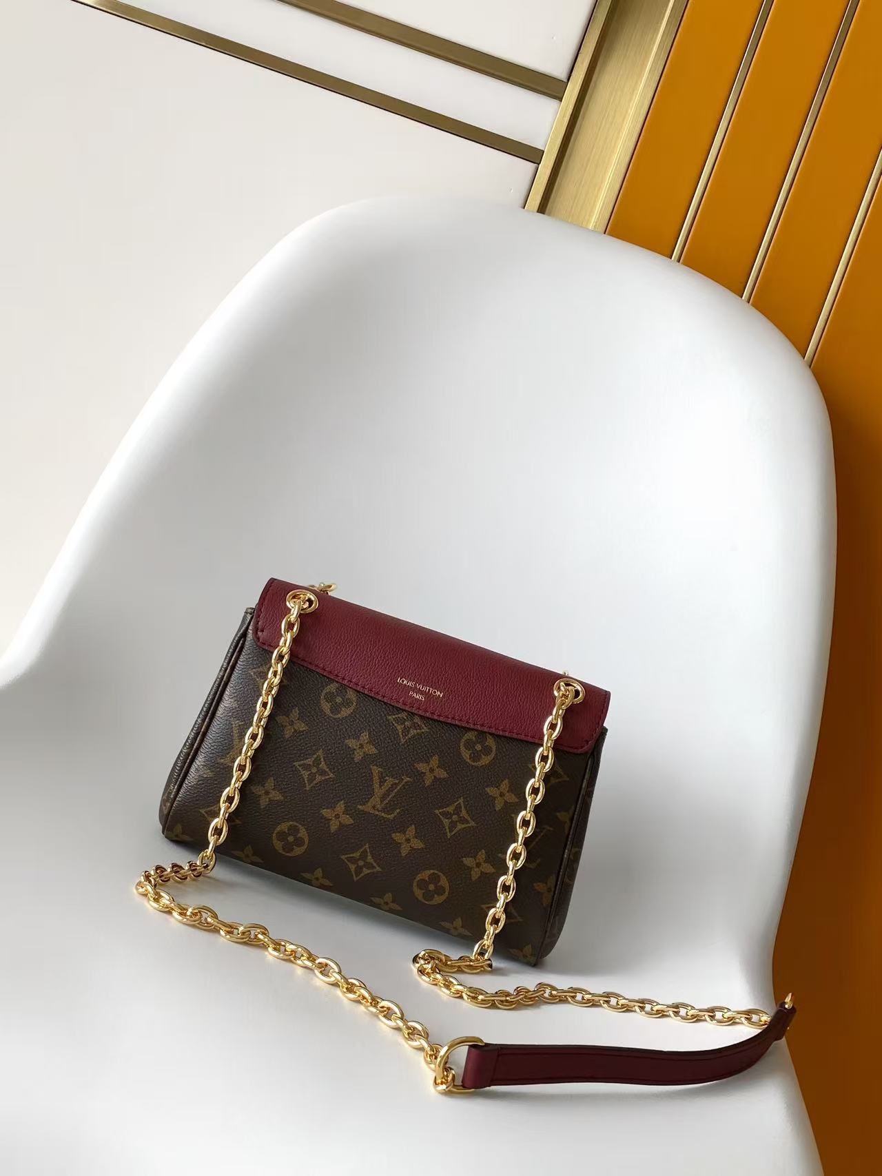 Louis Vuitton Tote Bag Canvas Black M-l-s