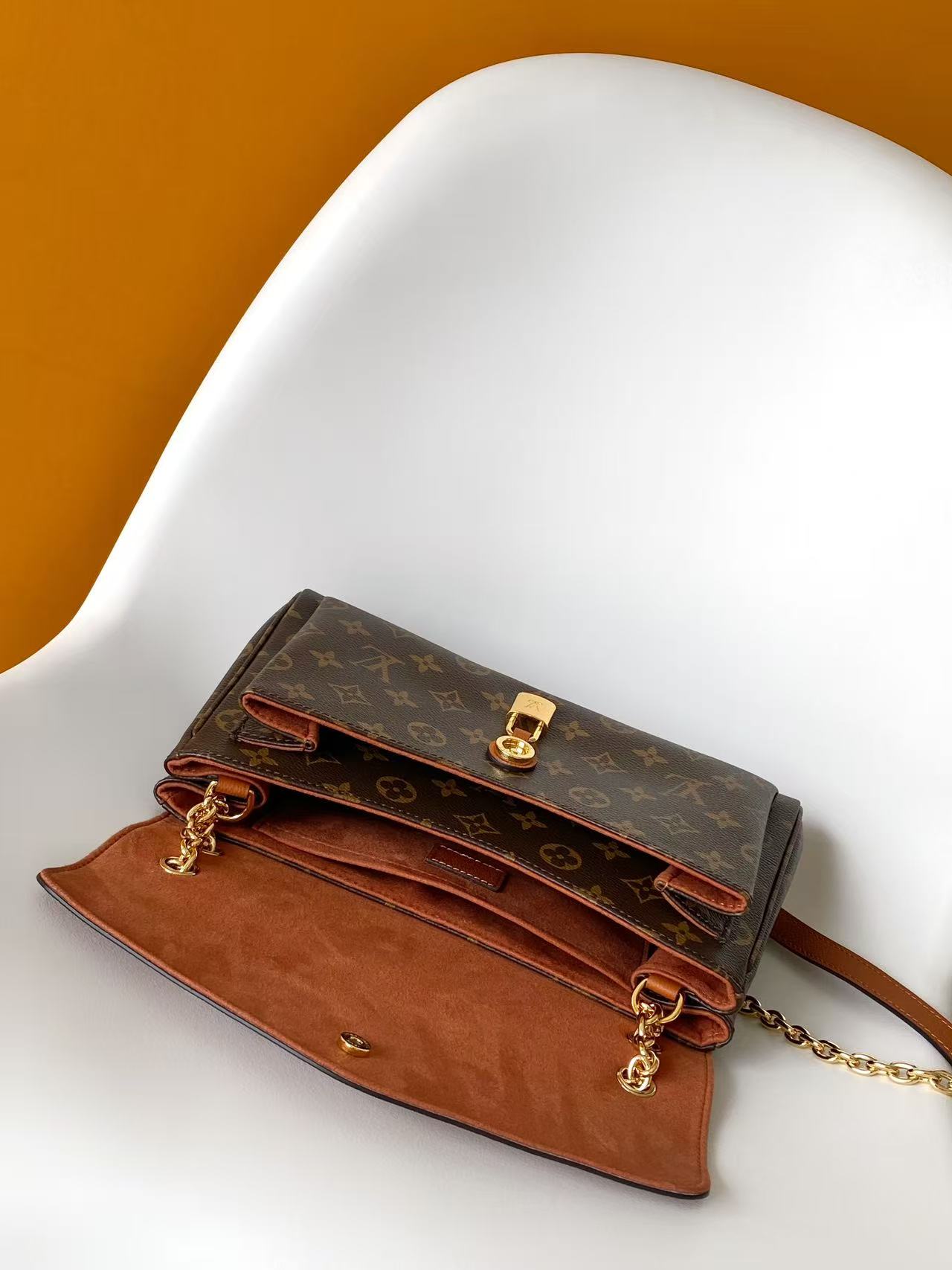 Louis Vuitton Tote Bag Canvas Black M-l-s