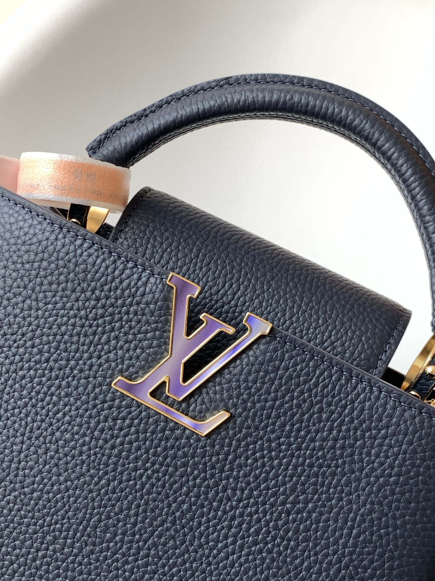 Louis Vuitton Basic Bag Cow Leather Black M-l-s