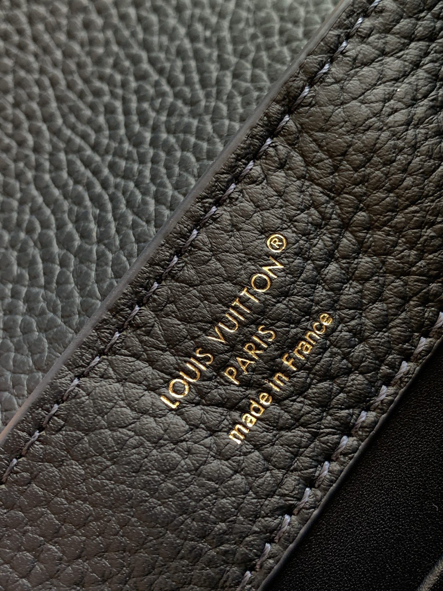 Louis Vuitton Basic Bag Cow Leather Black M-l-s