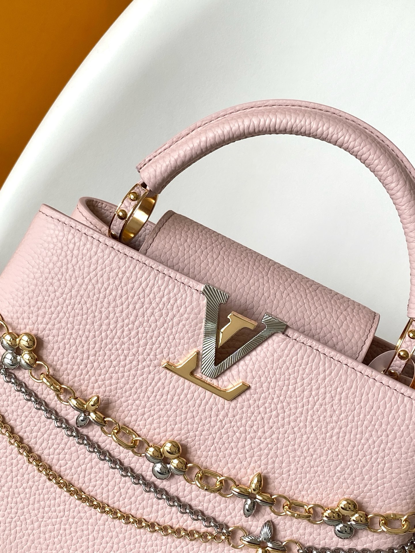 Louis Vuitton Basic Bag Cow Leather Black M-l-s