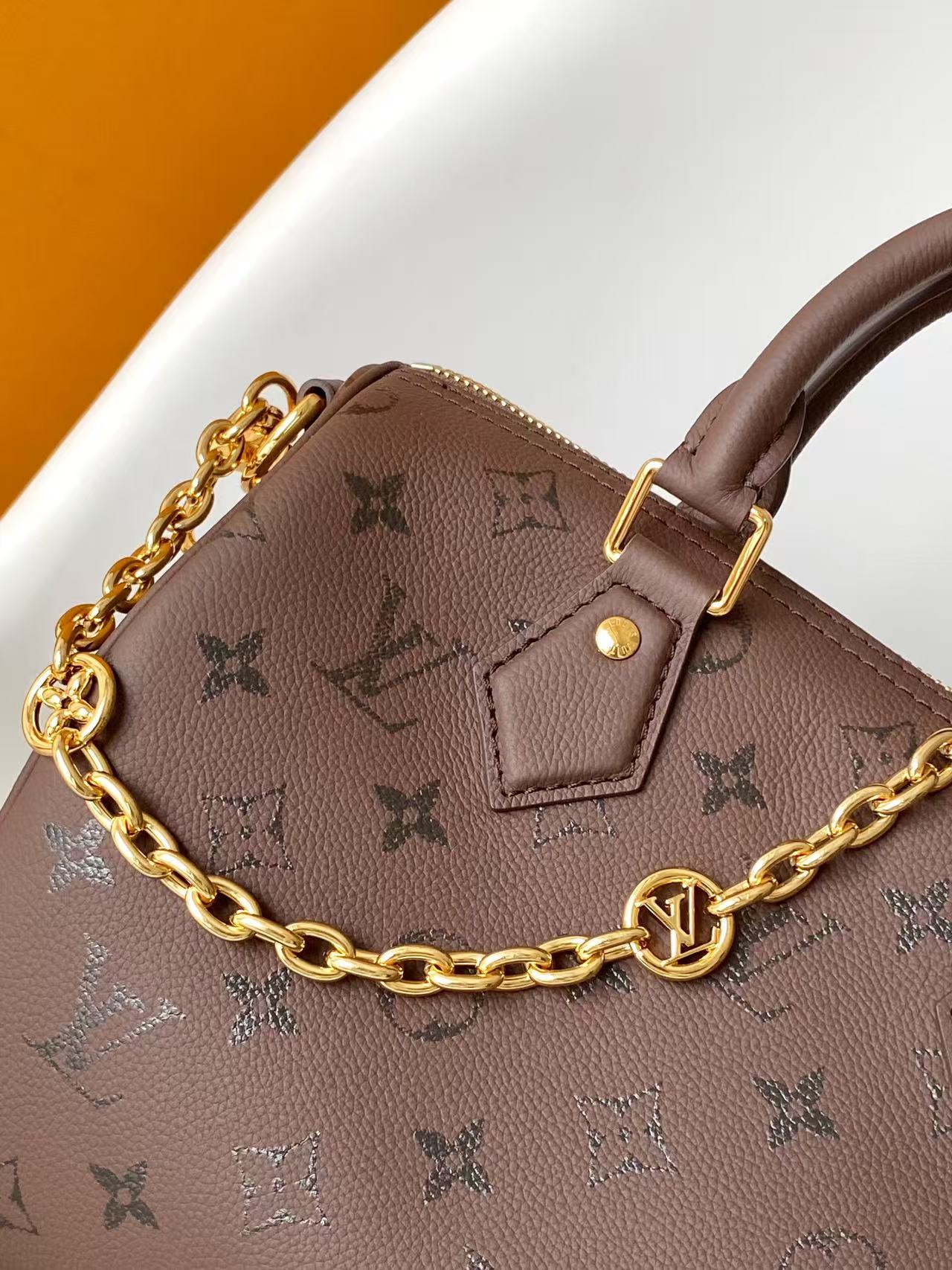 Louis Vuitton Basic Bag Cow Leather Black M-l-s