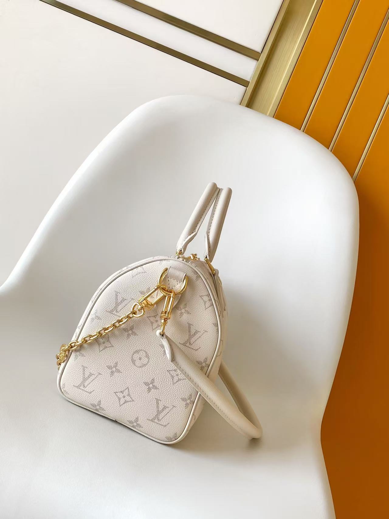 Louis Vuitton Basic Bag Cow Leather Black M-l-s