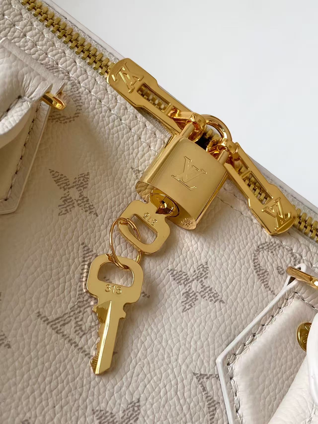 Louis Vuitton Basic Bag Cow Leather Black M-l-s