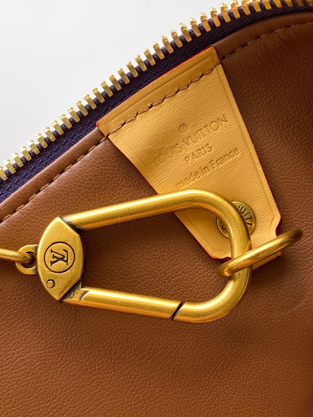 Louis Vuitton Basic Bag Cow Leather Blue 15cm-m-l-s