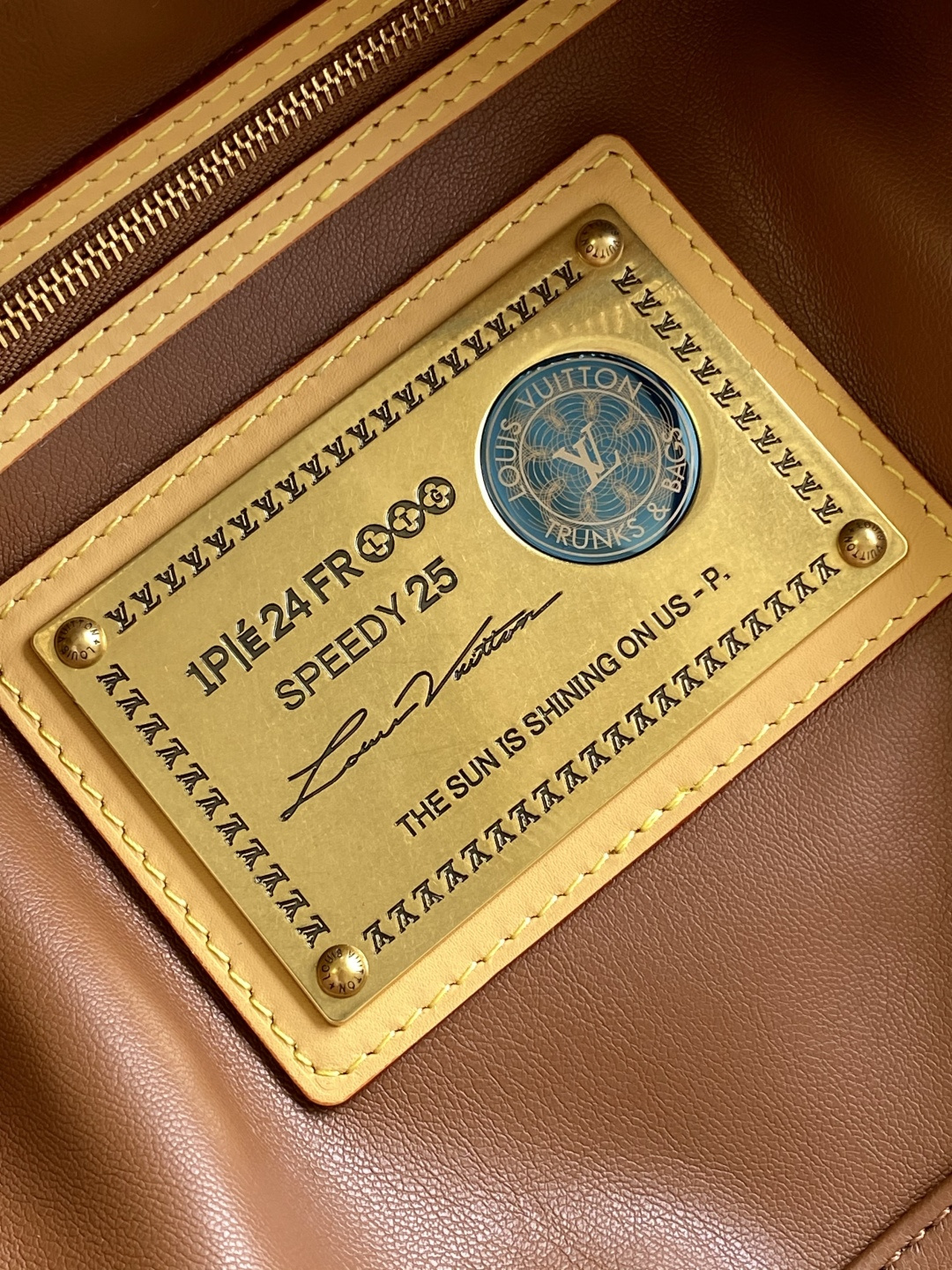 Louis Vuitton Basic Bag Cow Leather Blue 15cm-m-l-s