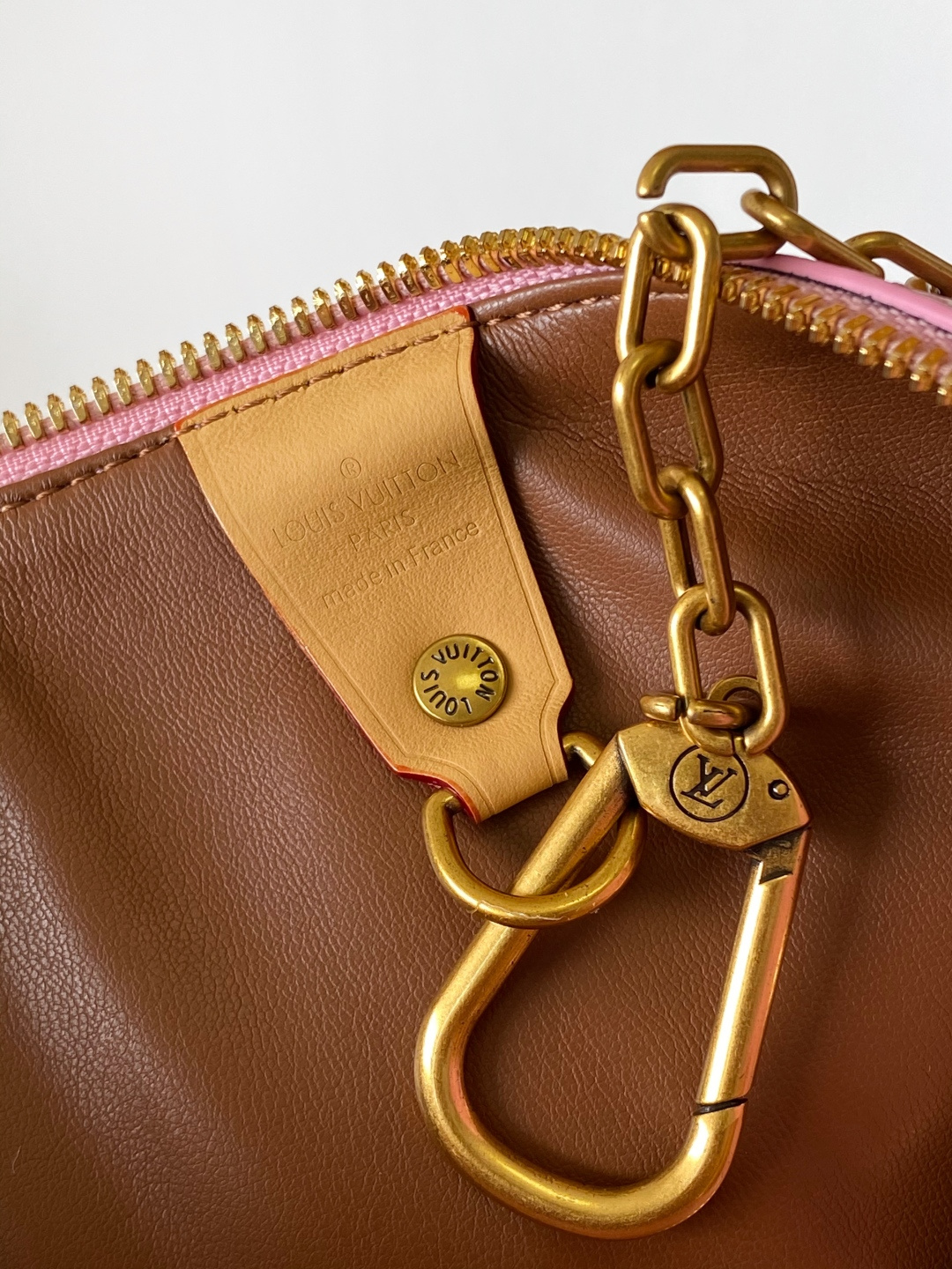 Louis Vuitton Basic Bag Cow Leather Blue 15cm-m-l-s