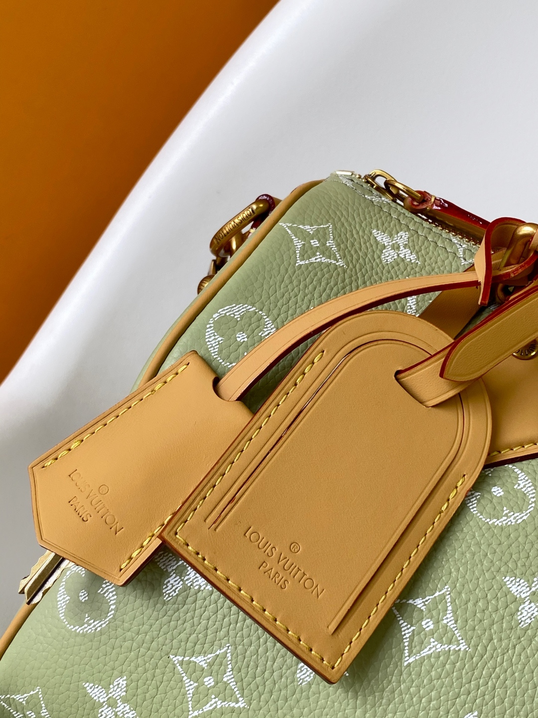 Louis Vuitton Basic Bag Cow Leather Blue 15cm-m-l-s