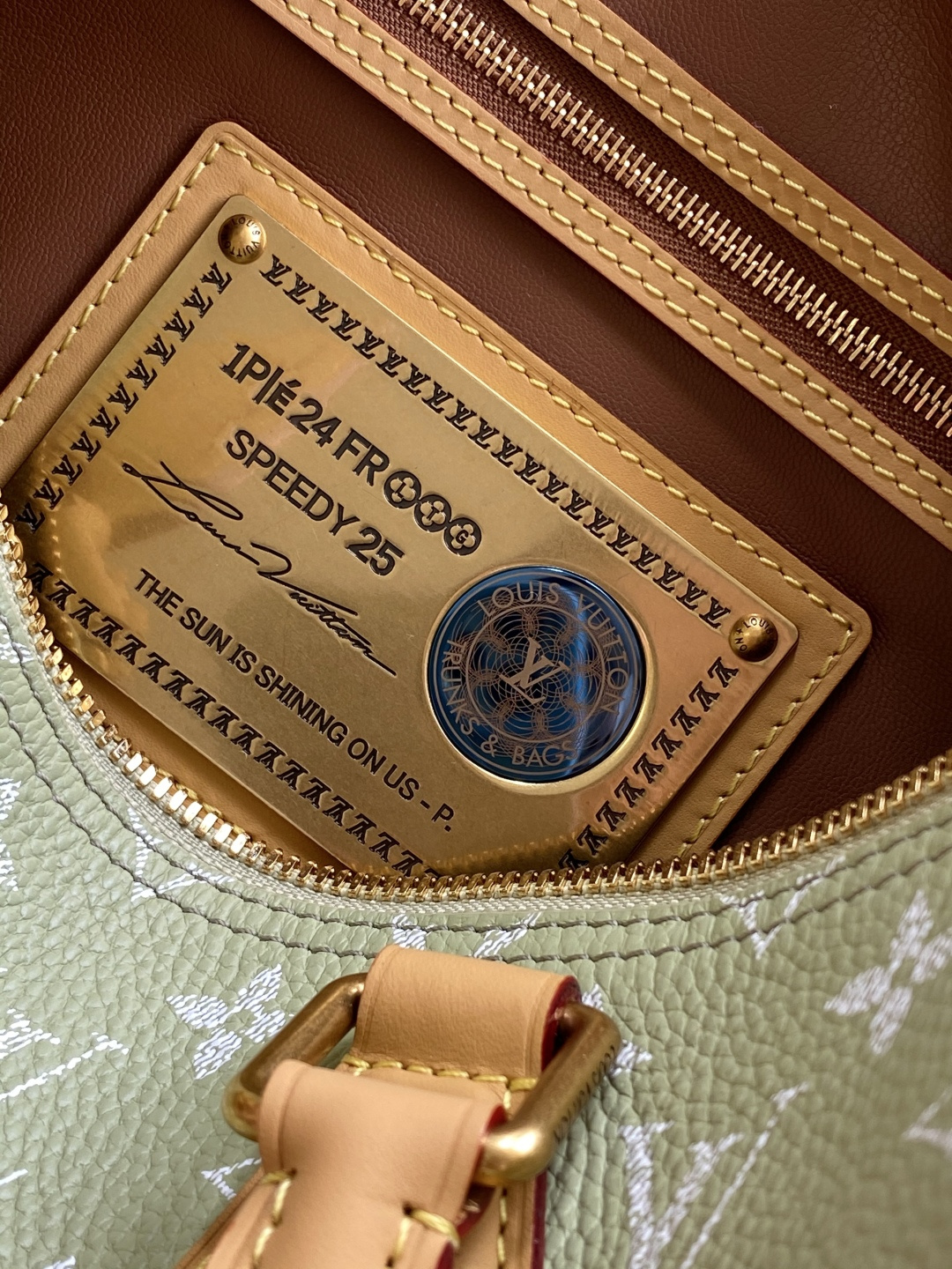 Louis Vuitton Basic Bag Cow Leather Blue 15cm-m-l-s