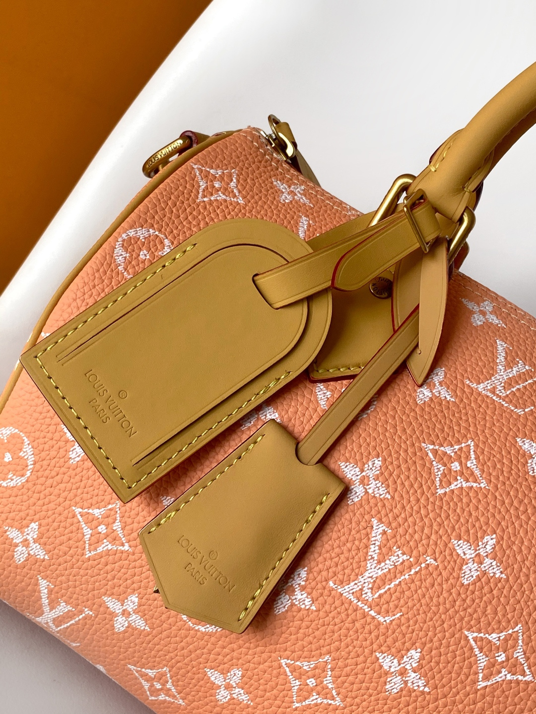 Louis Vuitton Basic Bag Cow Leather Blue 15cm-m-l-s