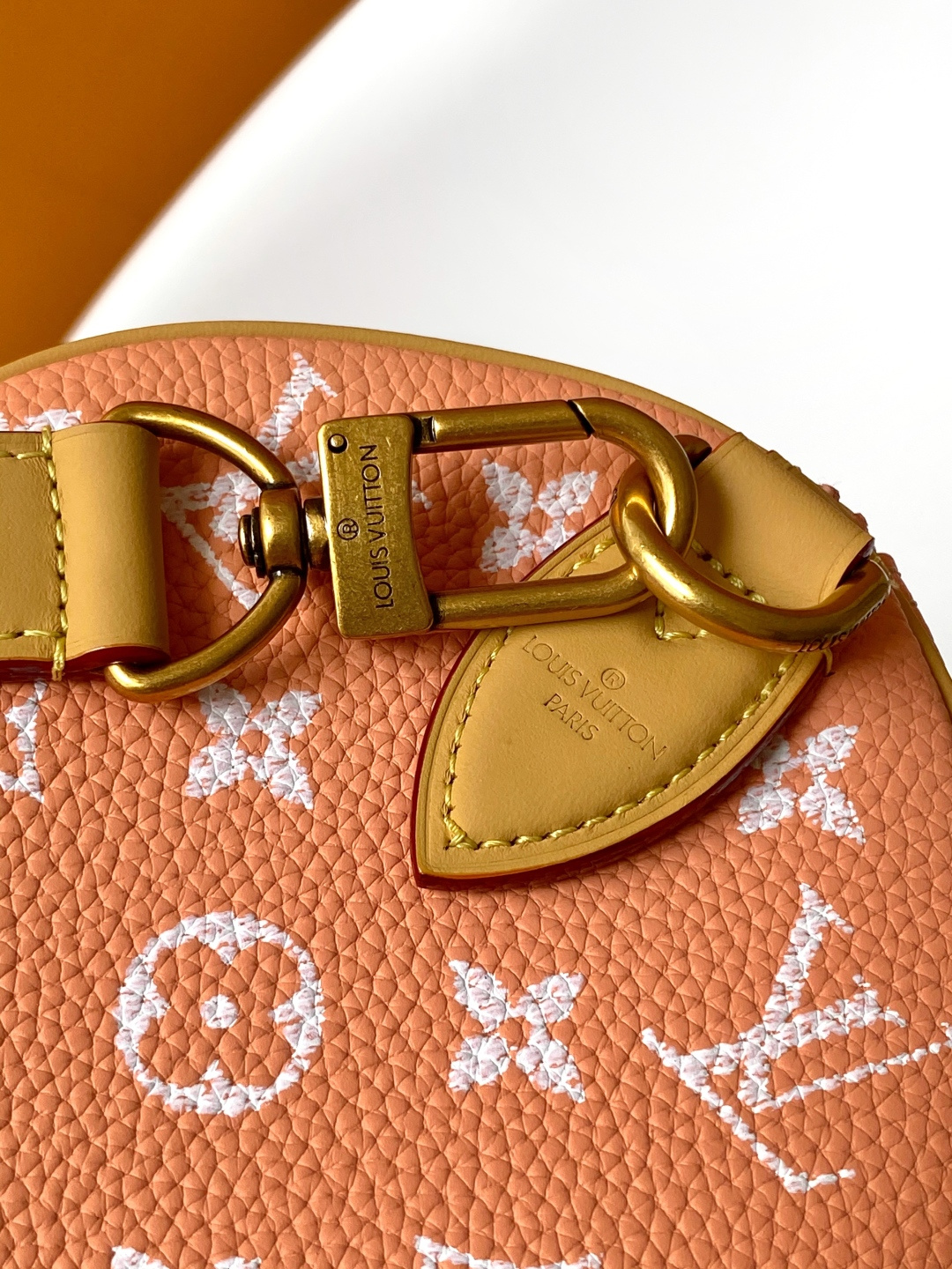 Louis Vuitton Basic Bag Cow Leather Blue 15cm-m-l-s