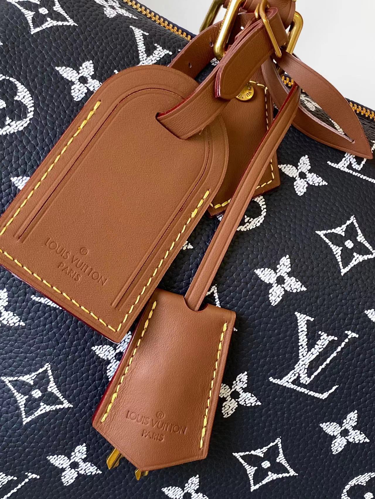 Louis Vuitton Basic Bag Cow Leather Black M-l-s