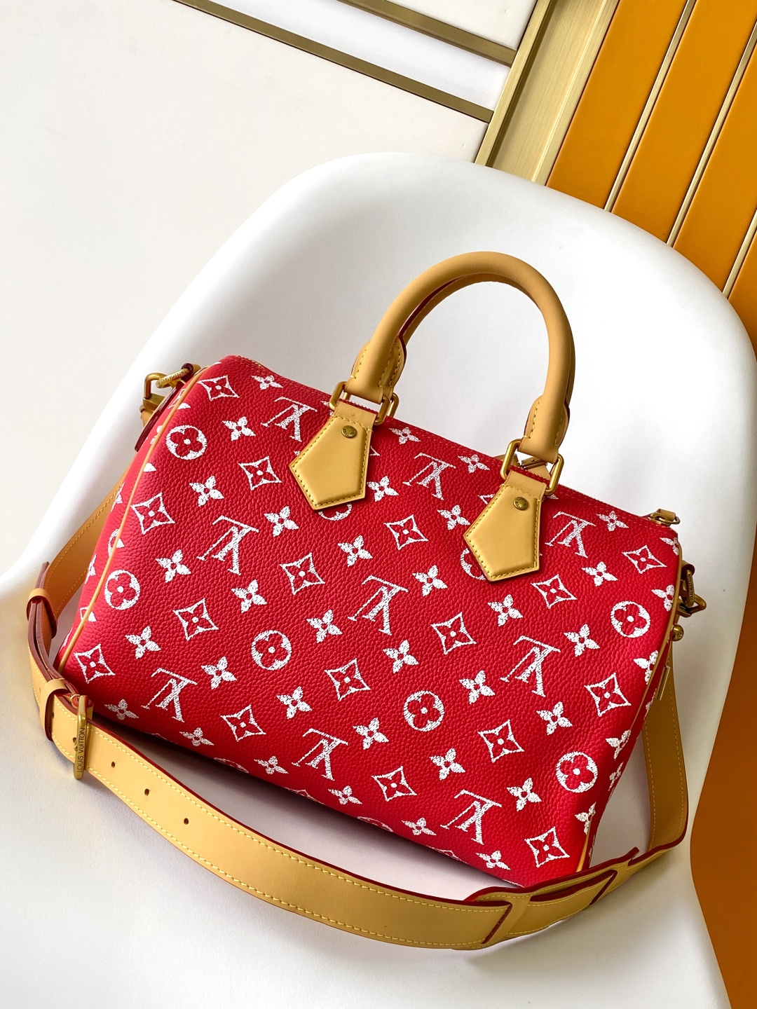 Louis Vuitton Basic Bag Cow Leather Black M-l-s