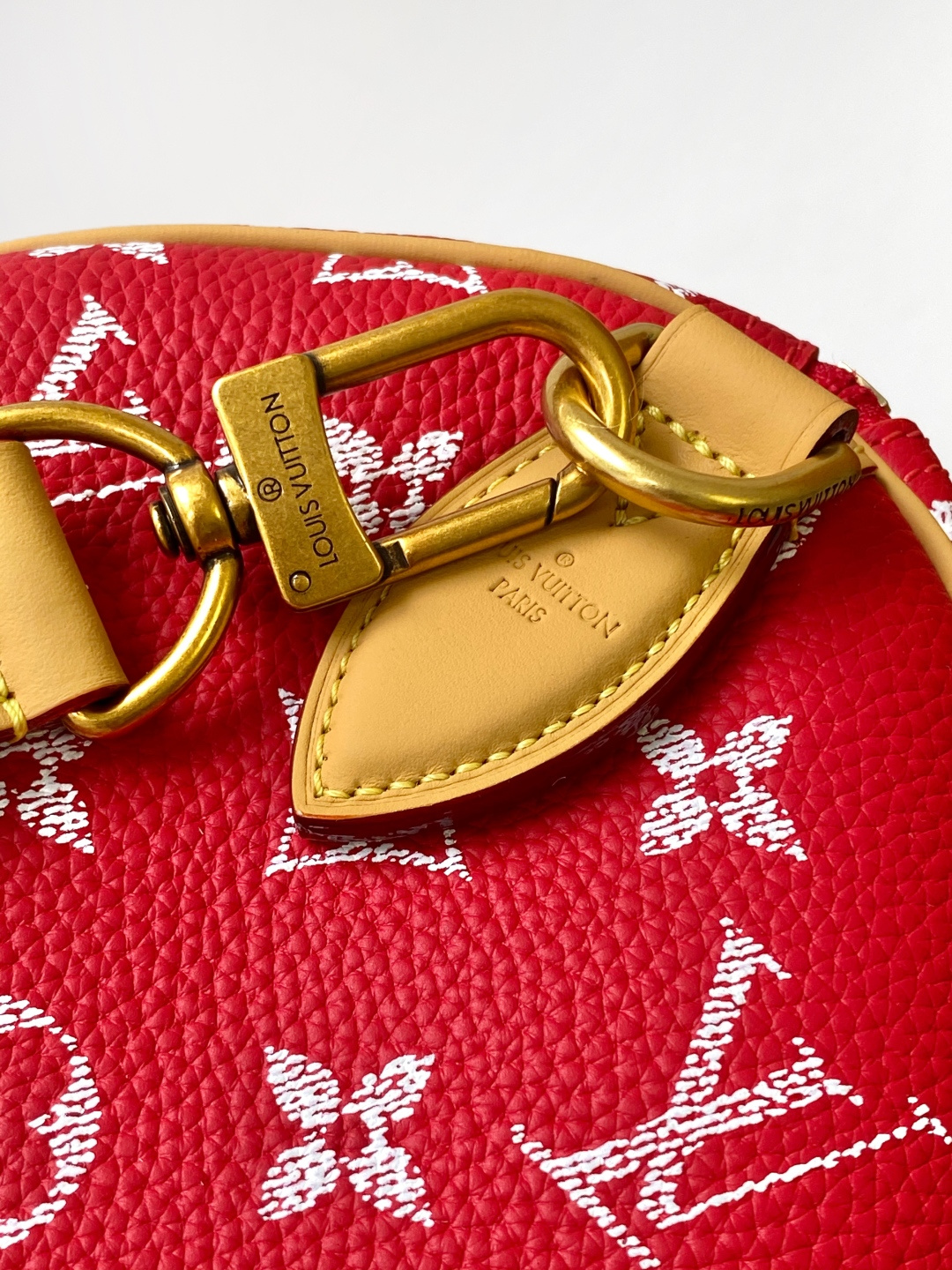 Louis Vuitton Basic Bag Cow Leather Black M-l-s