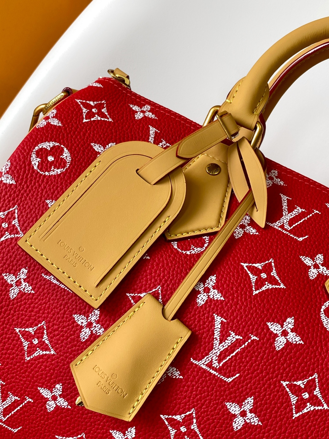 Louis Vuitton Basic Bag Cow Leather Black M-l-s