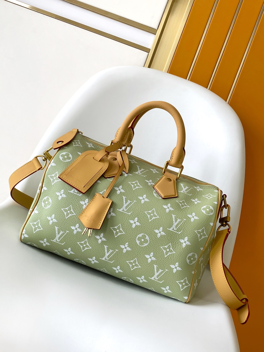 Louis Vuitton Basic Bag Cow Leather Black M-l-s