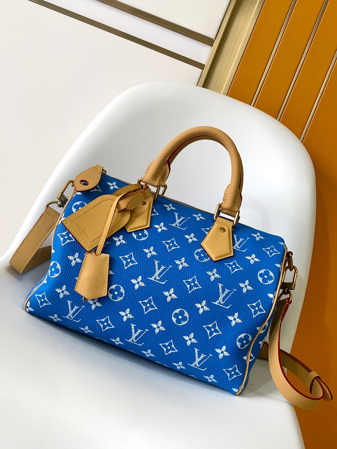 Louis Vuitton Basic Bag Cow Leather Black M-l-s