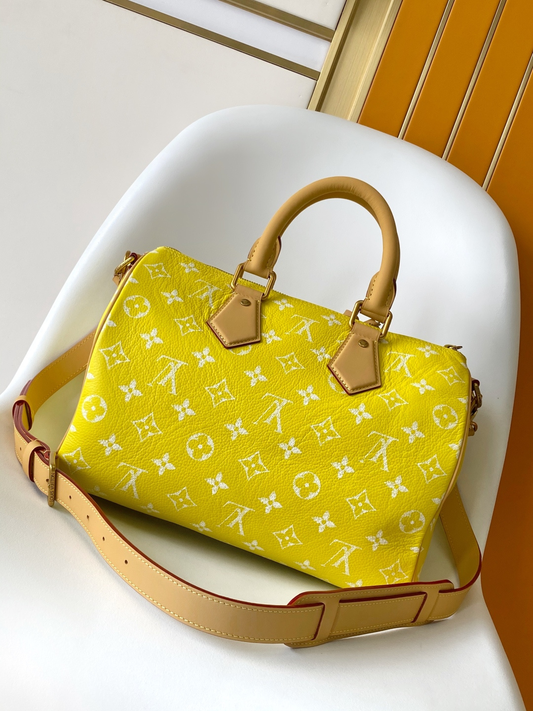 Louis Vuitton Basic Bag Cow Leather Black M-l-s