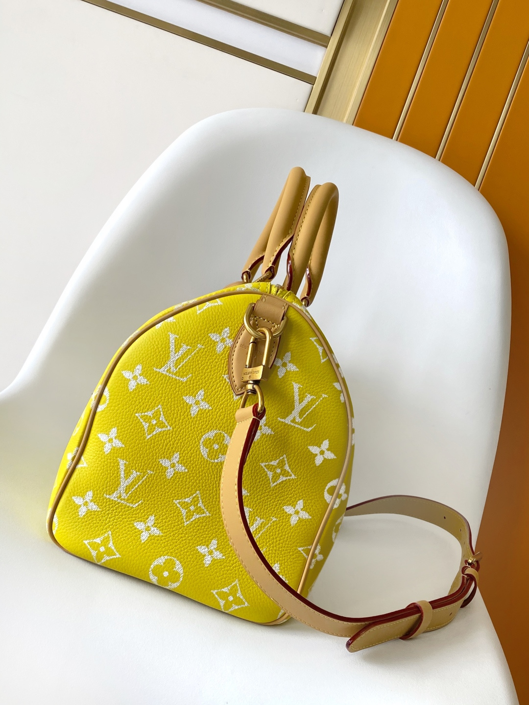 Louis Vuitton Basic Bag Cow Leather Black M-l-s