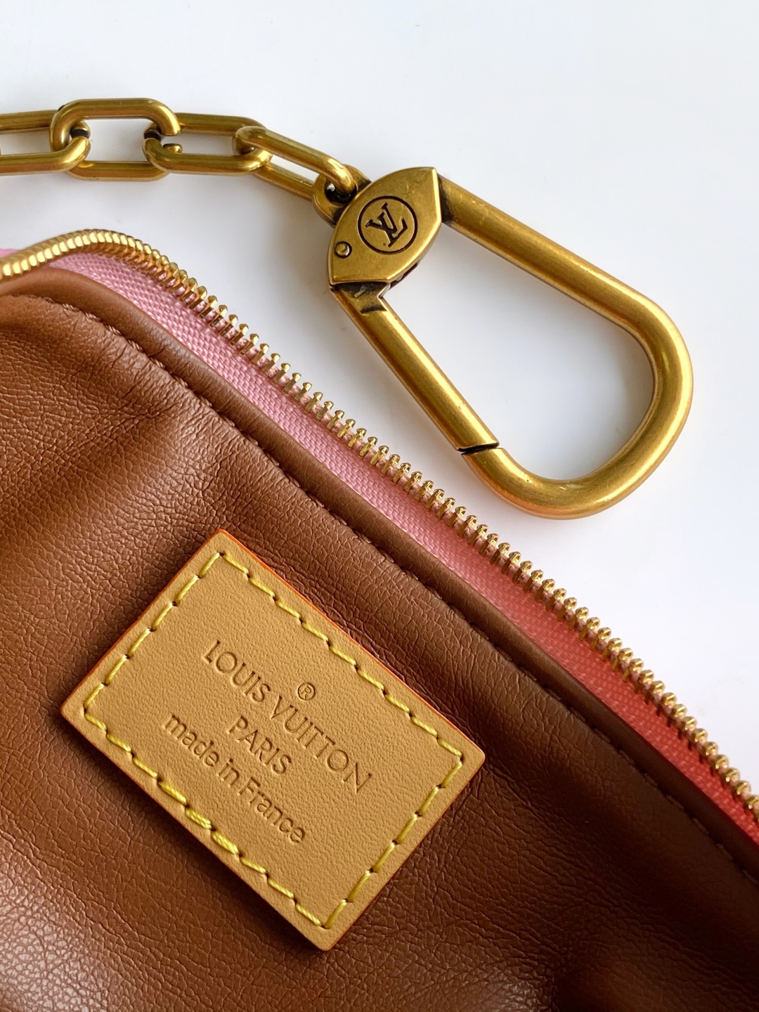 Louis Vuitton Basic Bag Cow Leather Black M-l-s