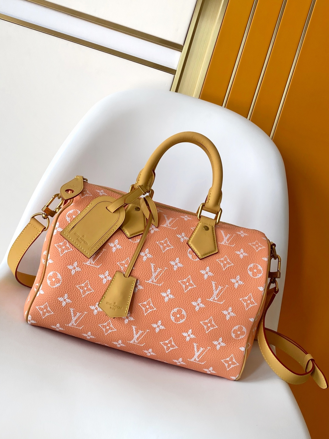 Louis Vuitton Basic Bag Cow Leather Black M-l-s