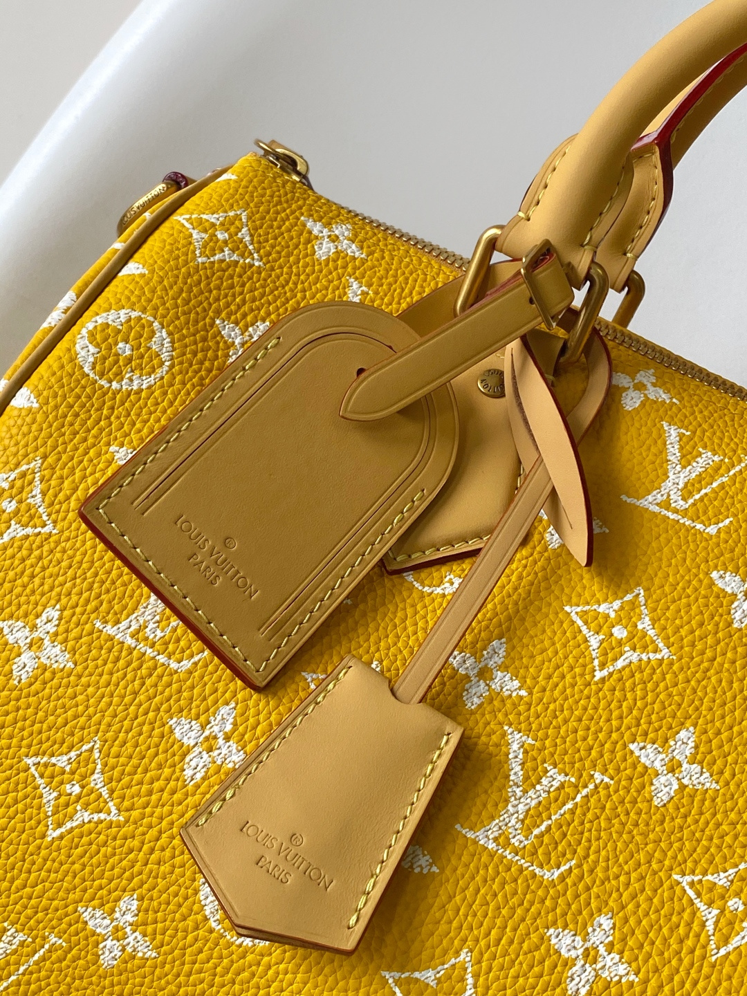 Louis Vuitton Basic Bag Cow Leather Black M-l-s