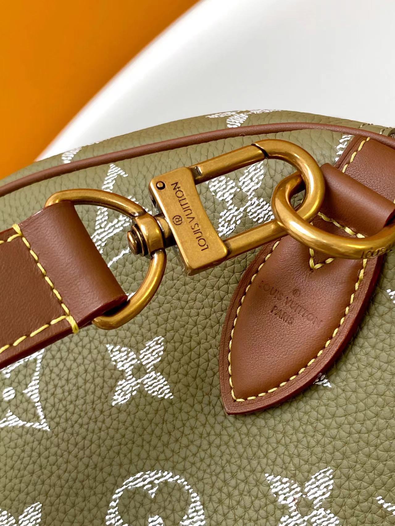 Louis Vuitton Basic Bag Cow Leather Black M-l-s